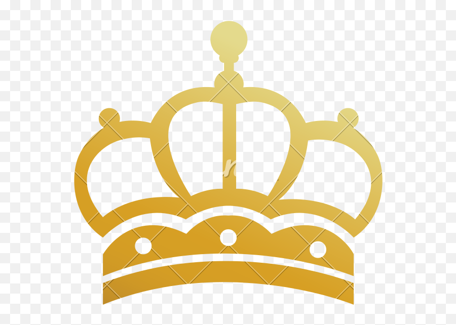 Gold Crown Logo Png - Golden Crown Symbol Transparent Emoji,Crown Icon Png