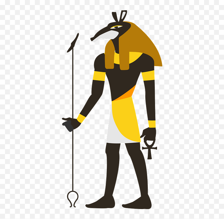 Anubis Egyptian God - God Of The Dead Clipart Free Download Emoji,Dead Clipart