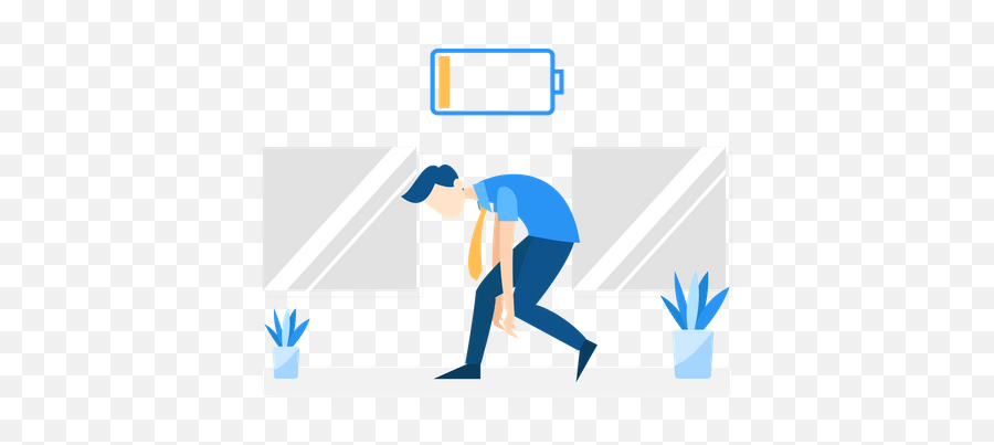 Best Free Employee Tired And Battery Down Illustration Emoji,Tired Png