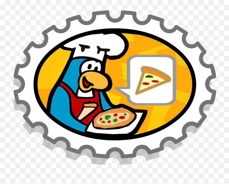 Pizza Waiter Stamp Club Penguin Rewritten Wiki Fandom Emoji,Pizza Box Clipart