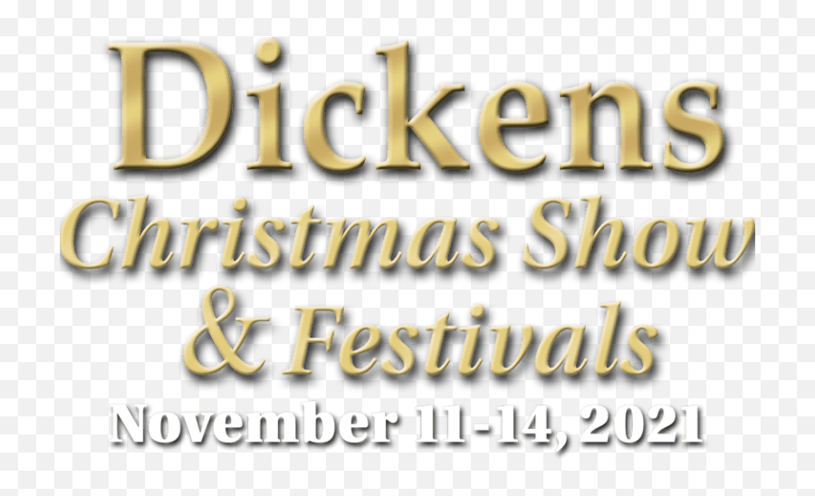 Dickens Christmas Show - A Yearly Holiday Tradition Emoji,Christmas Logo Design