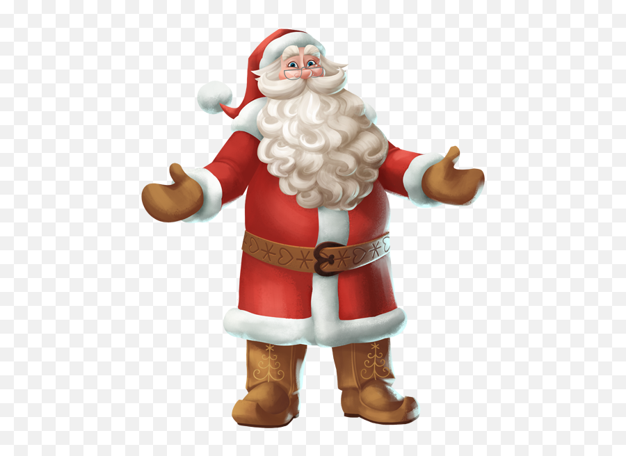 Joulupukki - Santa Claus Finland Emoji,Santa And Mrs Claus Clipart