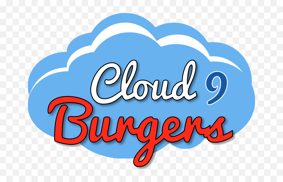 Cloud 9 Burgers Emoji,Cloud 9 Logo