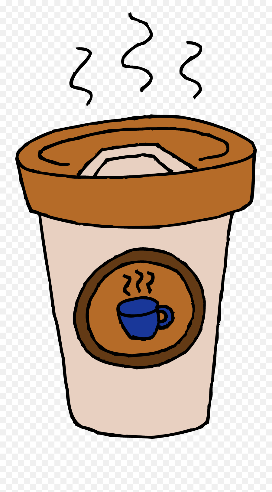 Best Coffee Clipart - Clip Art Cartoon Coffee Emoji,Coffee Clipart