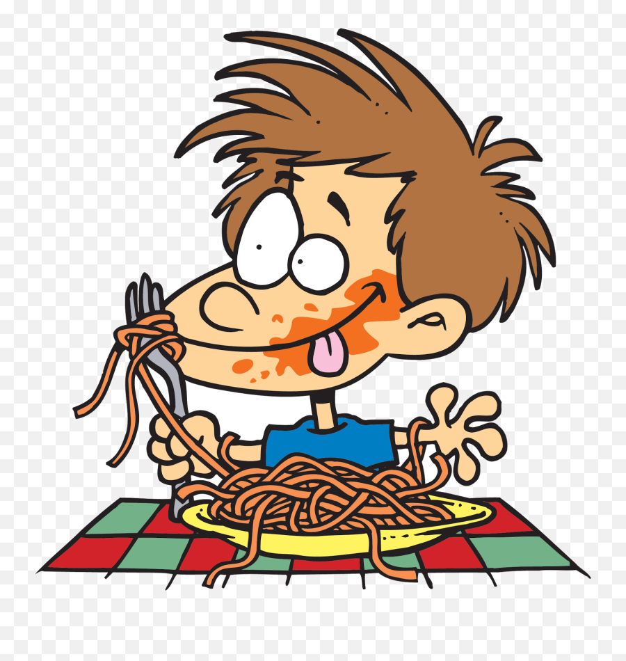 Spaghetti Clipart Png Transparent Png - Cartoon People Eating Png Emoji,Pasta Clipart