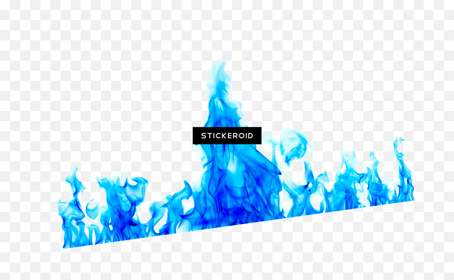 Blue Fire - Picsart Blue Smoke Effect Emoji,Blue Fire Png