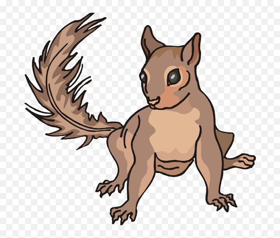 Free Squirrel Clipart - Squirrel Clipart Squirrel Cartoon Png Transparent Background Emoji,Squirrel Clipart