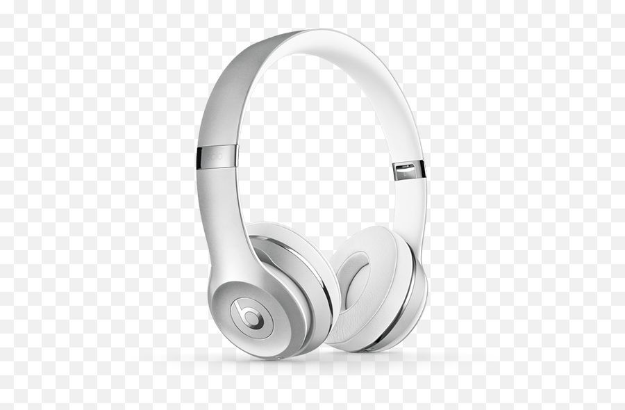 Download Beats Headphones Png Image - Beats Solo 2 Wireless Silver Emoji,Headphones Png