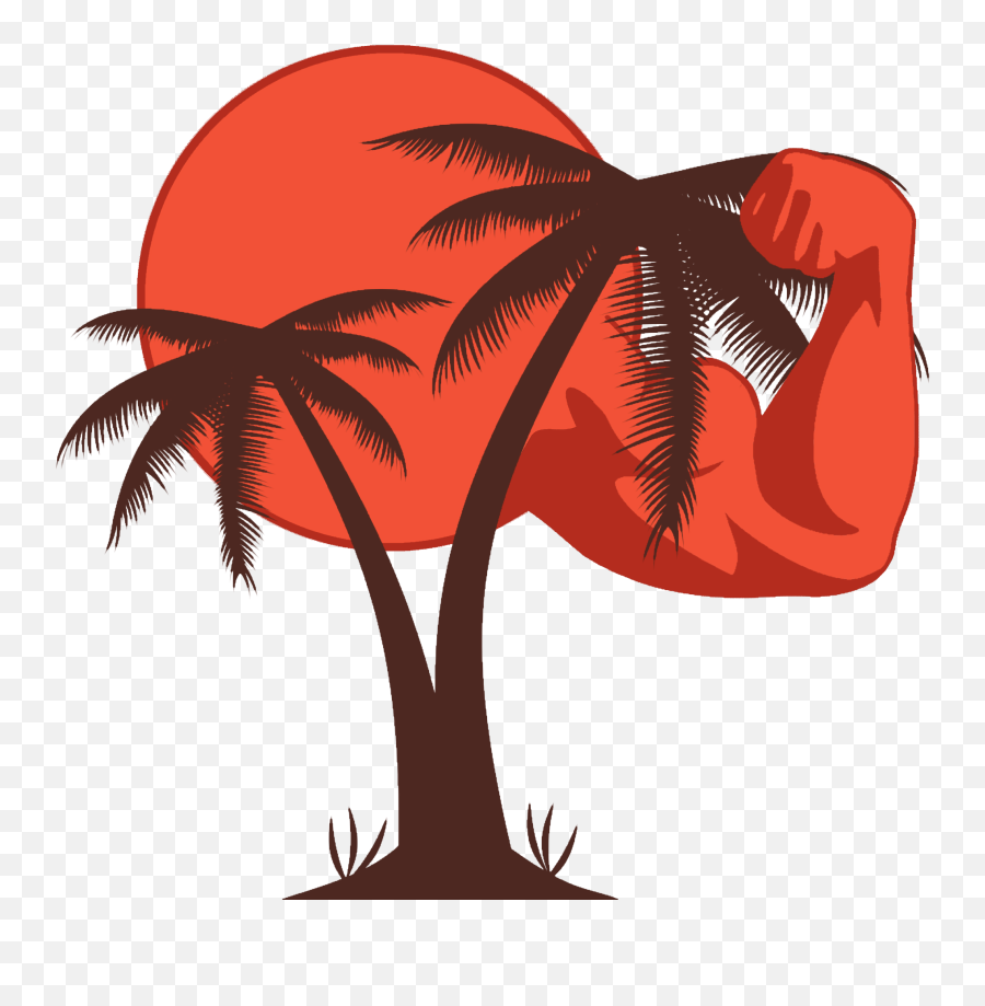 Red Sun Png - Palm Tree Png Emoji,Tf Logo