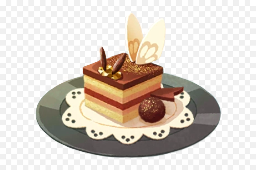 Ribombee Chocolate Cake Pokémon Café Mix Wiki Fandom - Pokemon Cafe Mix Chocolate Cake Emoji,Chocolate Cake Png