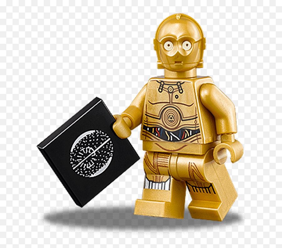 Lego Star Wars Minifigure Droids C - Lego Star Wars C3po Png Emoji,Lego Star Wars Logo