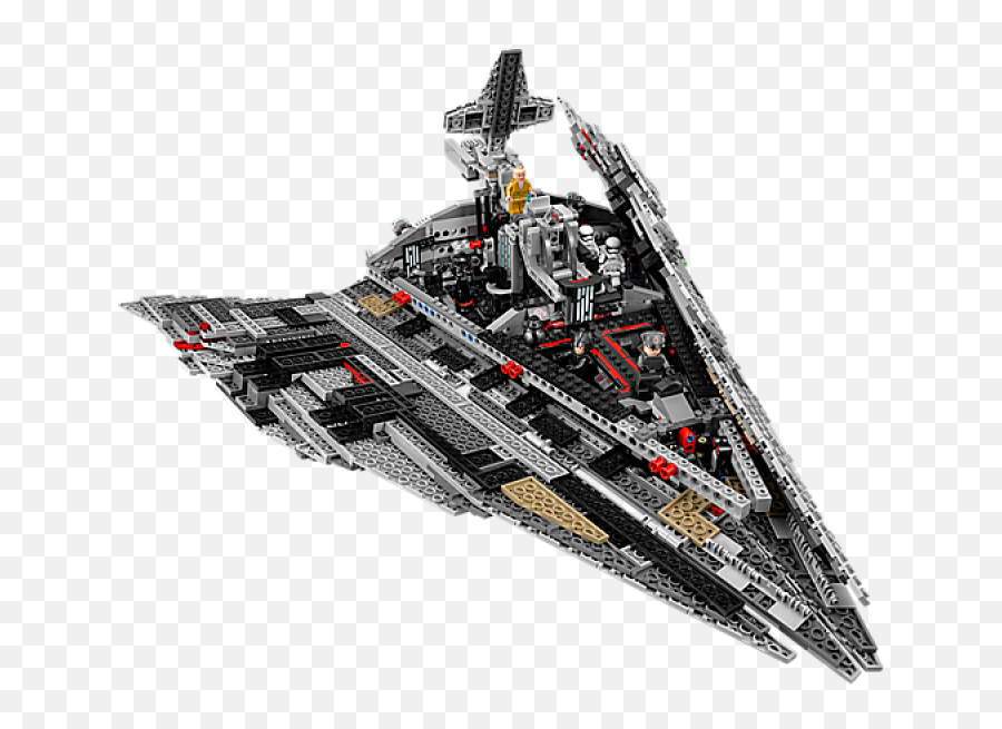 Lego 75190 Star Wars First Order Star - First Order Star Destroyer Lego Emoji,Star Destroyer Png