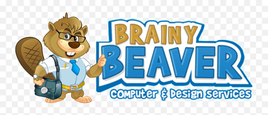 Apple Store Logo - Brainy Beaver Computer U0026 Design Services Brainy Beaver Emoji,Beaver Logo