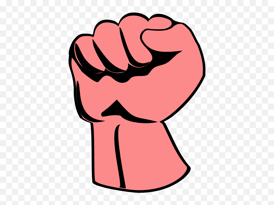 Raised Fist Clip Art At Clker - Clip Art Emoji,Fist Clipart