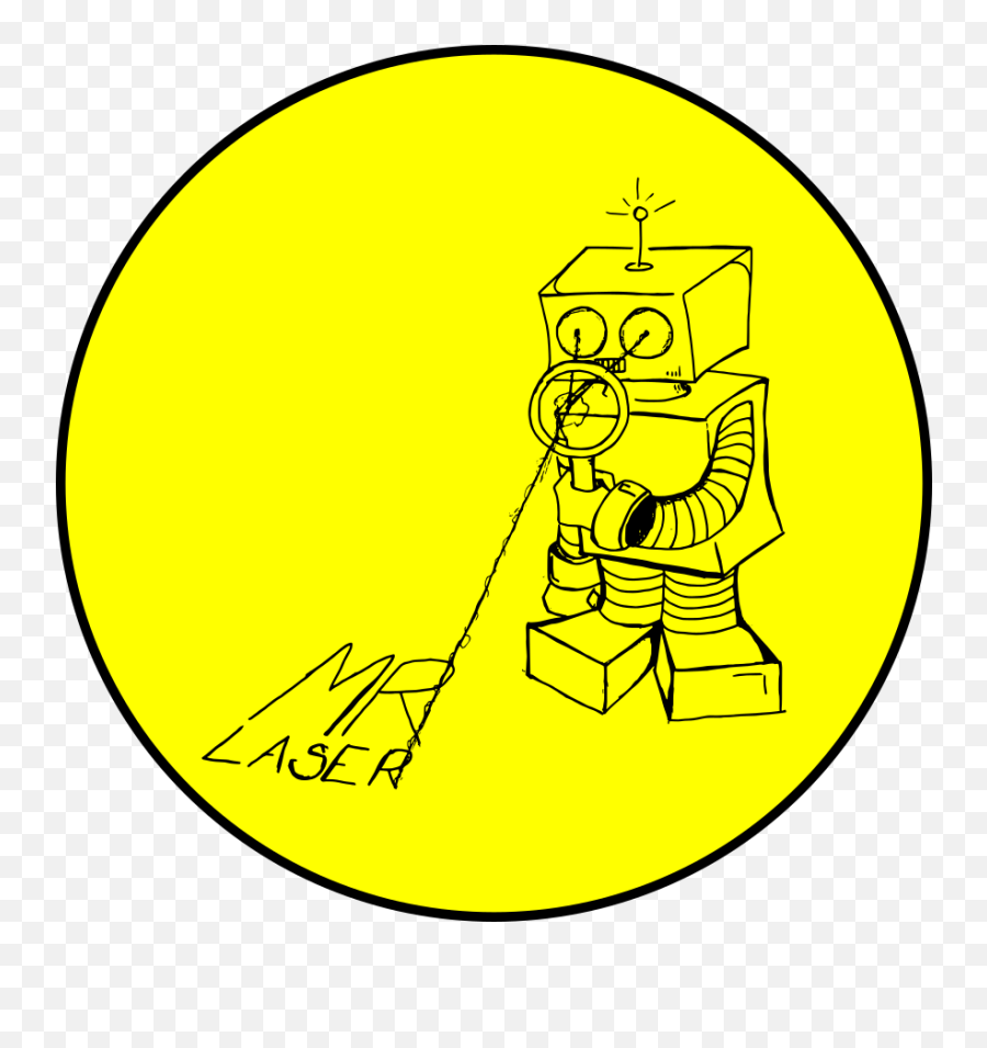 Mr Laser Mr Laser - Dot Emoji,Laser Logo