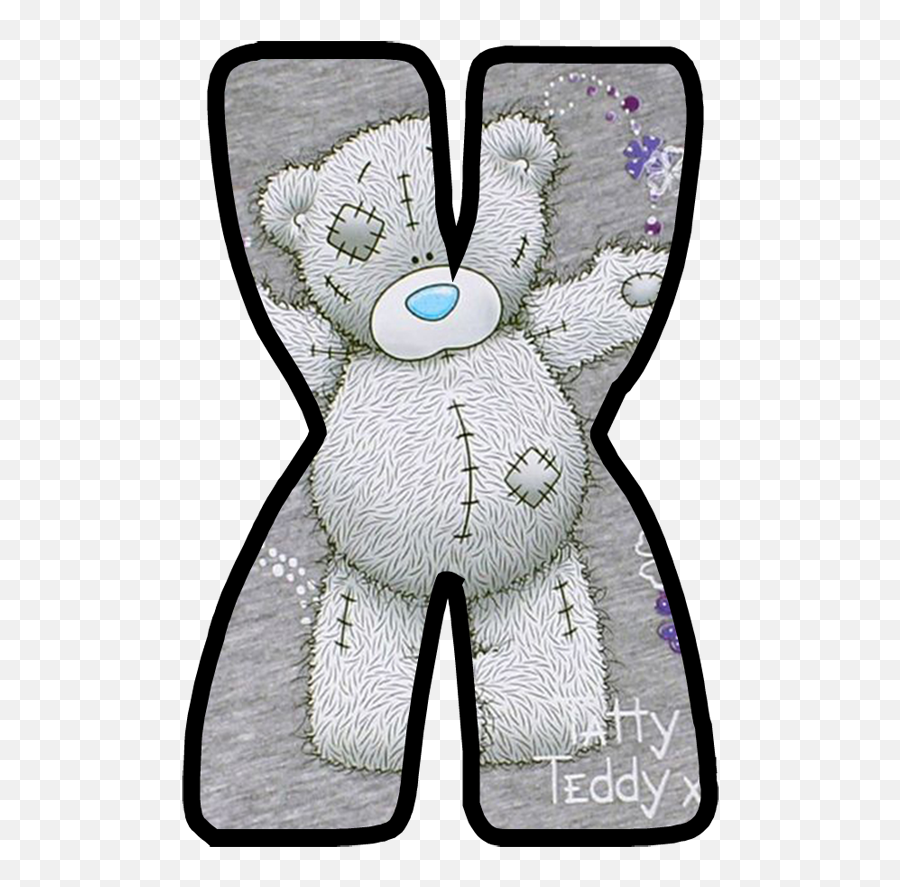 Buchstabe - Letter X Tatty Teddy Blue Nose Friends Emoji,Letter X Clipart