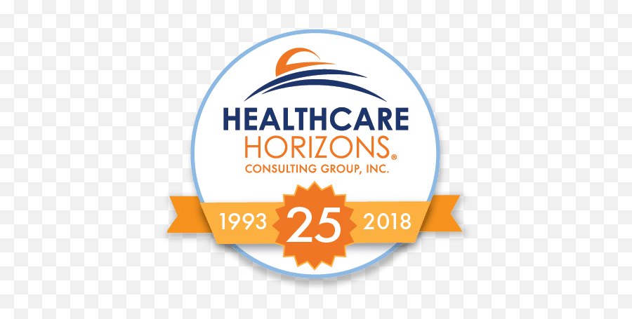 Healthcare Horizons Celebrates 25th Anniversary Healthcare Emoji,25th Anniversary Logo