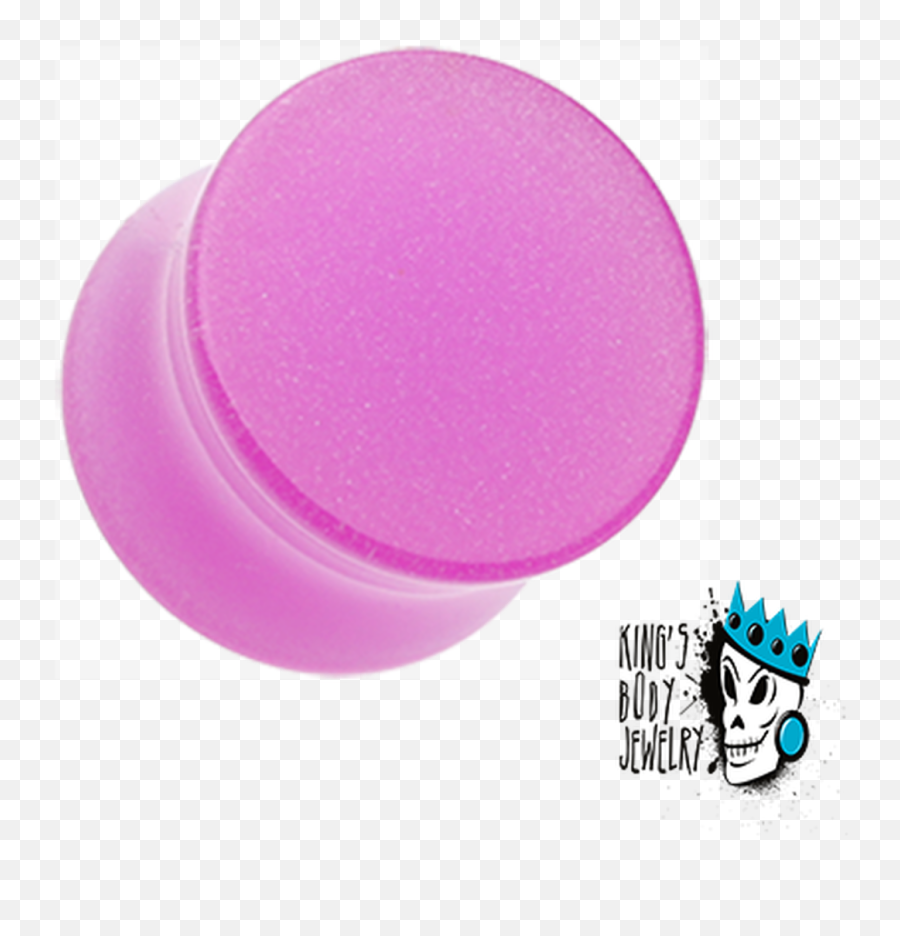 Purple Acrylic Glow In The Dark Double Flare Plugs 8 Gauge Emoji,Purple Glow Png