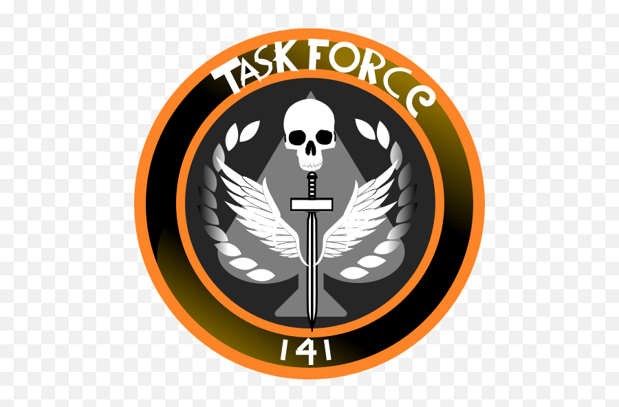 Task Force 141 - T141 Crew Hierarchy Rockstar Games Emoji,Mw 3 Logo