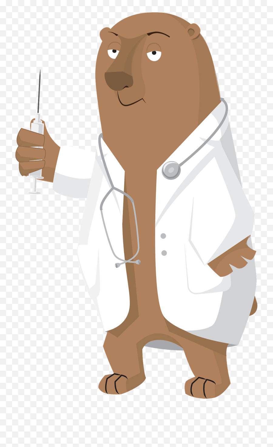 Bear Doctor Clipart Free Download Transparent Png Creazilla Emoji,Cartoon Bear Png