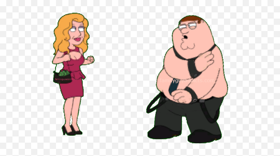 Download Stripper Peter And Fiesty Cougar - Peter Griffin Emoji,Stripper Silhouette Png