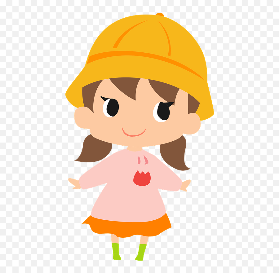 Kindergarten Girl Clipart Free Download Transparent Png - Girl Cartoon Image For Kindergarten Emoji,Clipart Girl