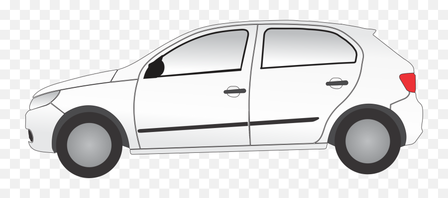 Car Clipart Black And White Side View - Car Clipart Png Side View Emoji,Car Clipart Black And White