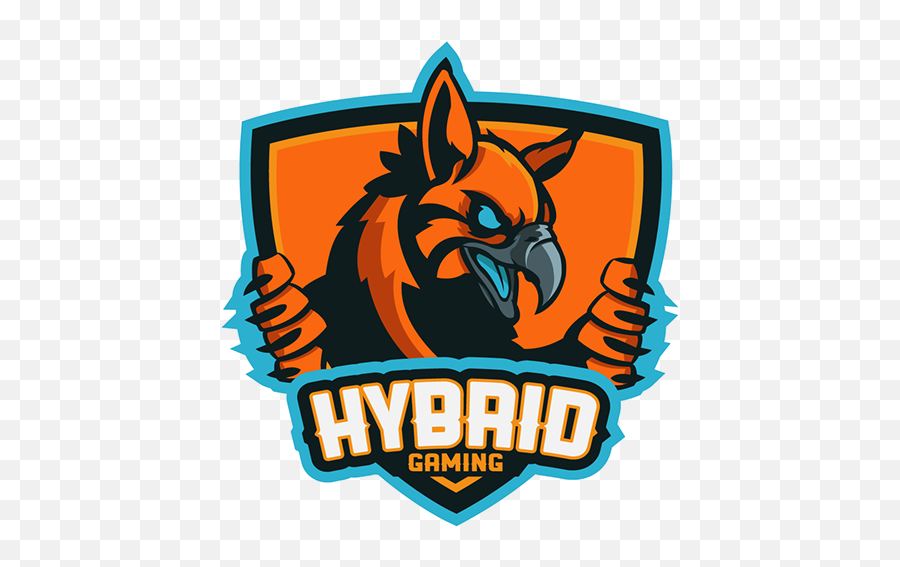 Hybrid Gamingu0027 Mascot Logosheild On Behance Mascot Logos - Gaming Mascots Logo Png Emoji,Gaming Logos