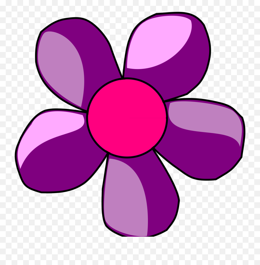 Purple Spring Flowers Clipart - Clip Art Bay Purple Flower Clipart Emoji,Spring Flower Clipart