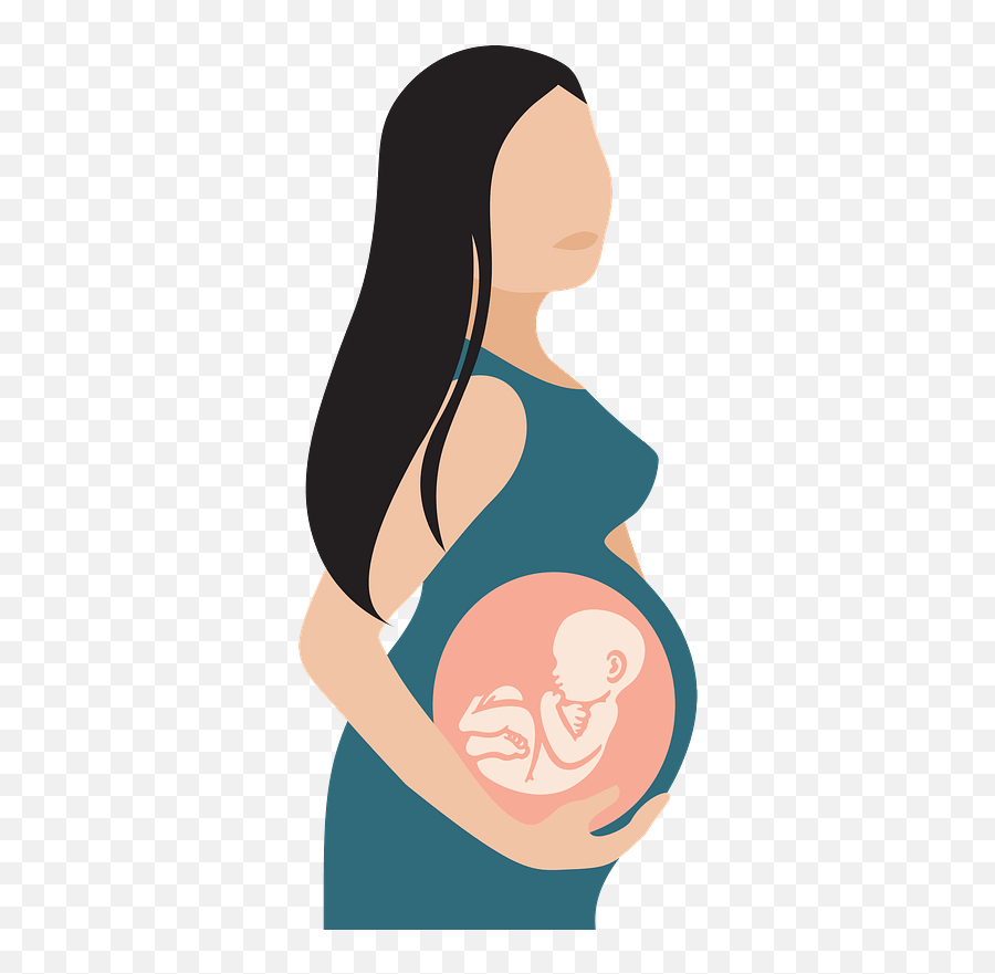 Pregnant Woman Clipart - Transparent Pregnant Woman Clipart Emoji,Pregnant Woman Clipart