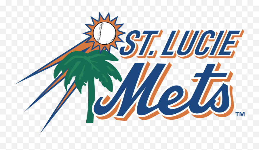 St Lucie Mets Logo And Symbol Meaning History Png - Mets Emoji,St Logo