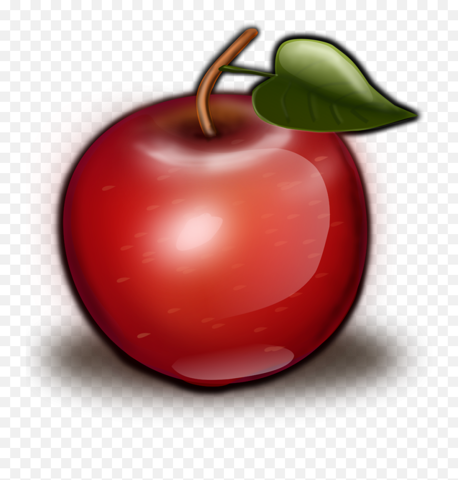 Apple Clipart Clipartsiip 2 - Red Apple Emoji,Apple Clipart