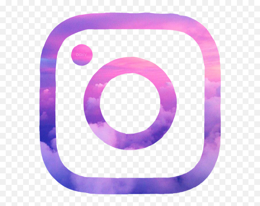 Instagram Aesthetic Logo Pink Sticker - Instagram Icon Aesthetic Neon Emoji,Aesthetic Logo