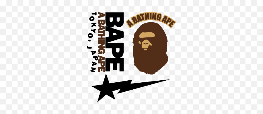 A Bathing Ape Logo Vector - Bathing Ape Logo Emoji,Bape Logo