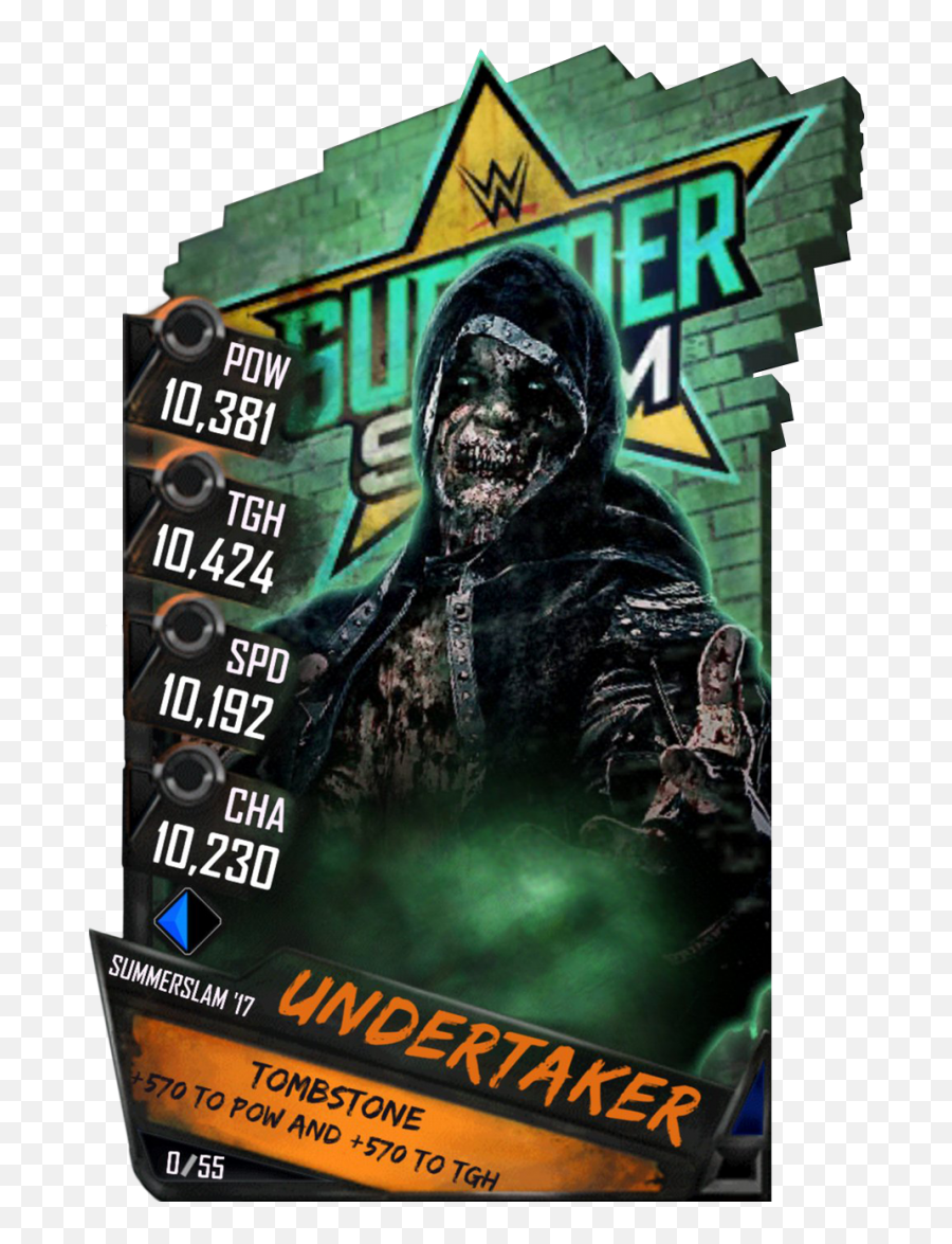 Wwe Supercard Aj Styles Titan - Wwe Supercard Undertaker Emoji,Undertaker Logo