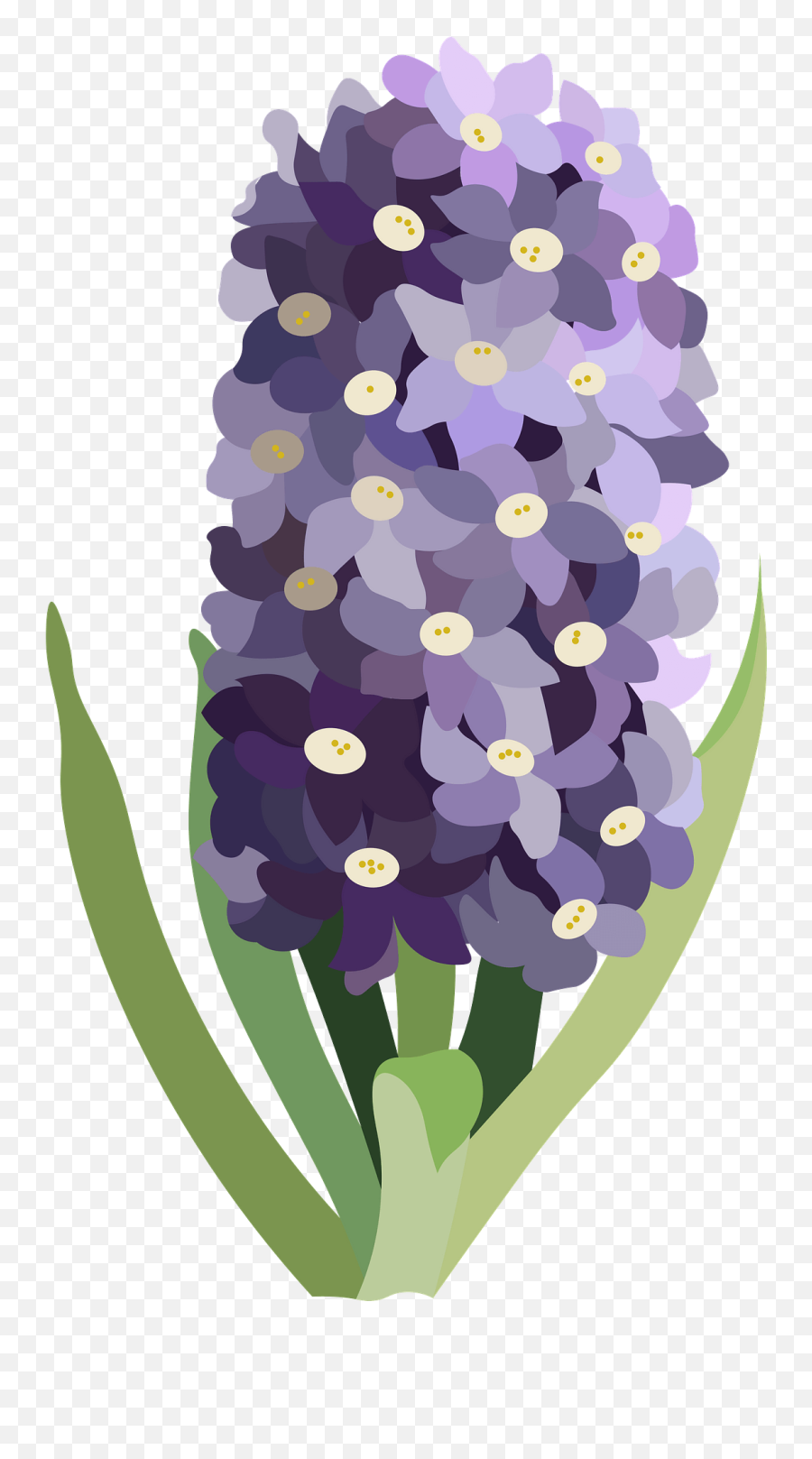 Purple Flower Clipart - Purple Flower Clipart Png Transparent Emoji,Purple Flower Clipart