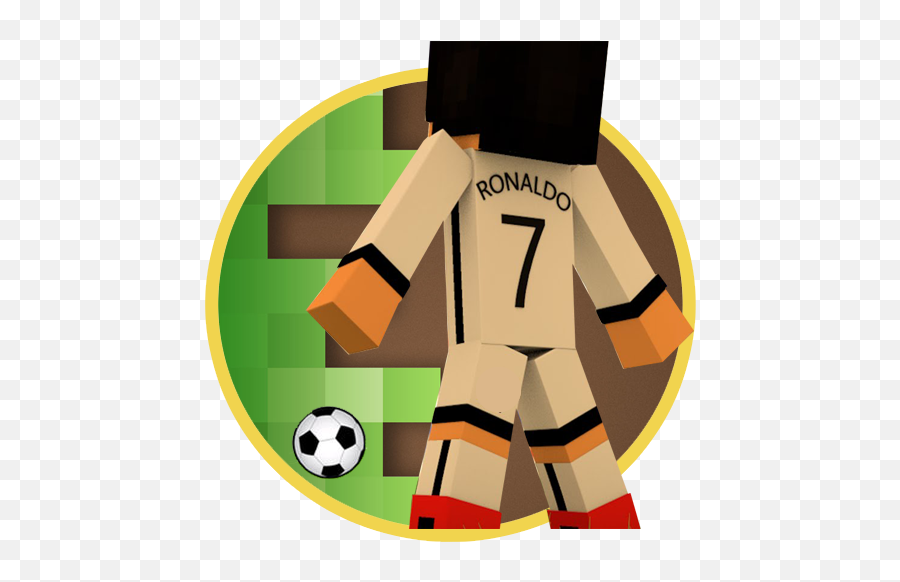 Football Player Minecraft Skin - For Soccer Emoji,Soccer Skin Png