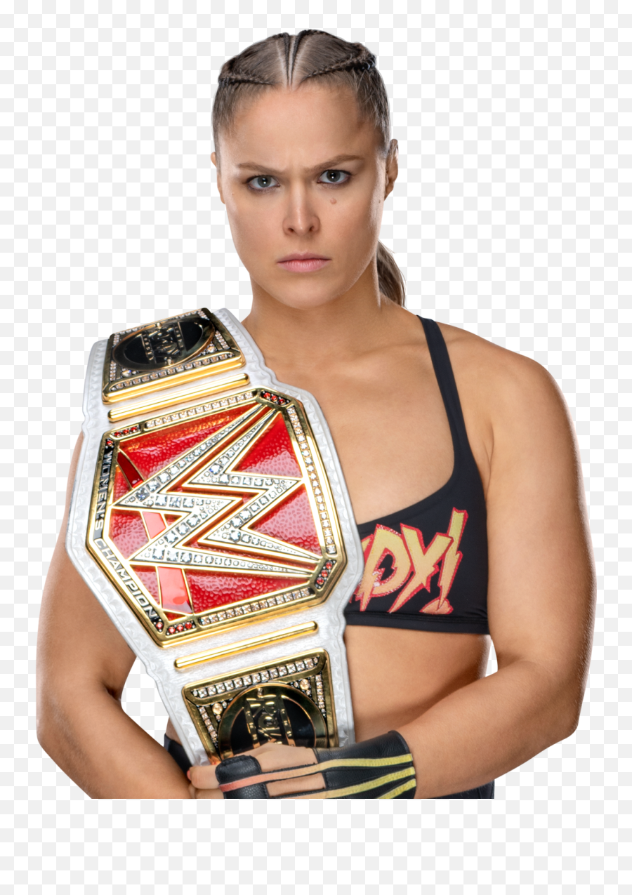 Ronda Rousey New Raw Womens Champion - Ronda Rousey Png Emoji,Ronda Rousey Png