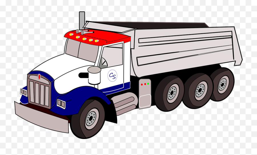 30 Free Semi U0026 Gun Vectors - Pixabay Nákladní Auto Kreslený Obrázek Emoji,Dump Trucks Clipart