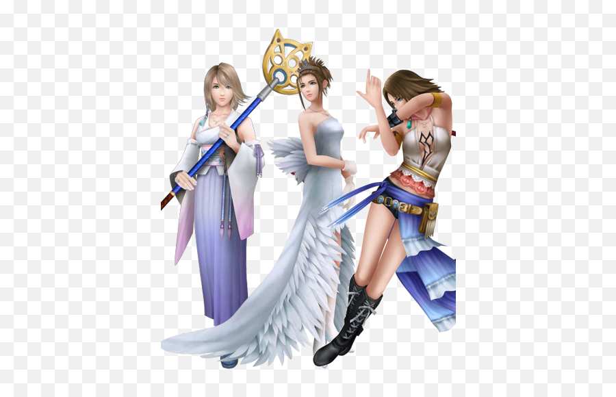 Final Fantasy Characters Final Fantasy X Yuna Biodata Emoji,Final Fantasy 10 Logo