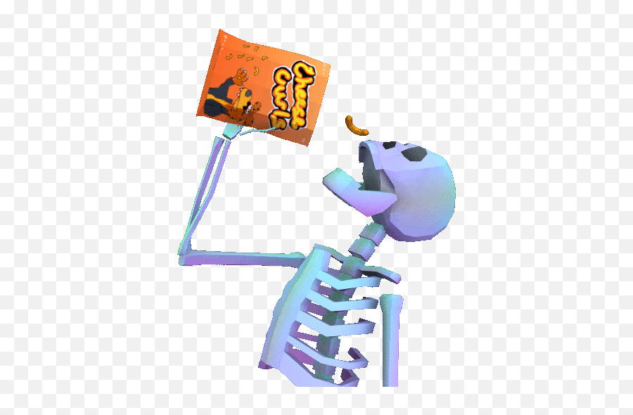 Spooky Skeleton Gifs Bring Humor To Emoji,Skeleton Gif Transparent