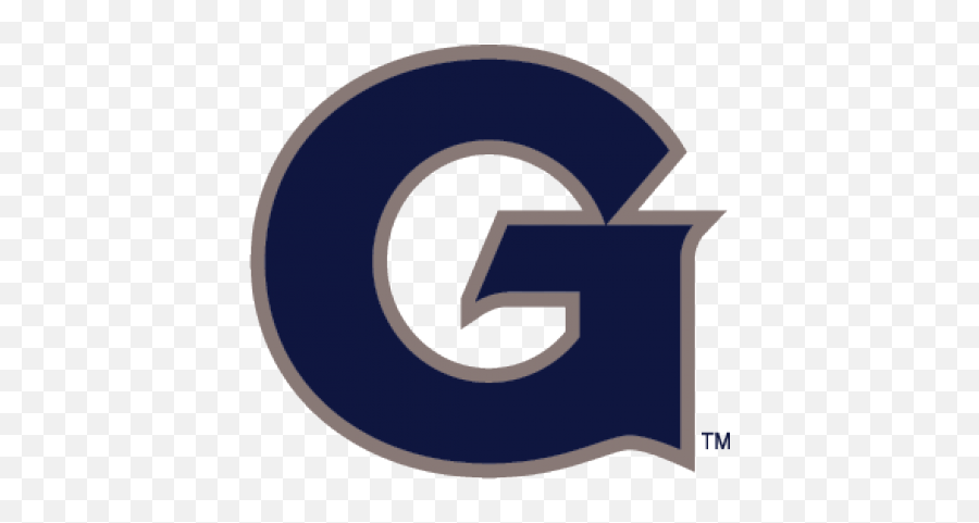 Georgetown University Logo 06 Georgetown Hoyas University Emoji,College Basketball Team Logo