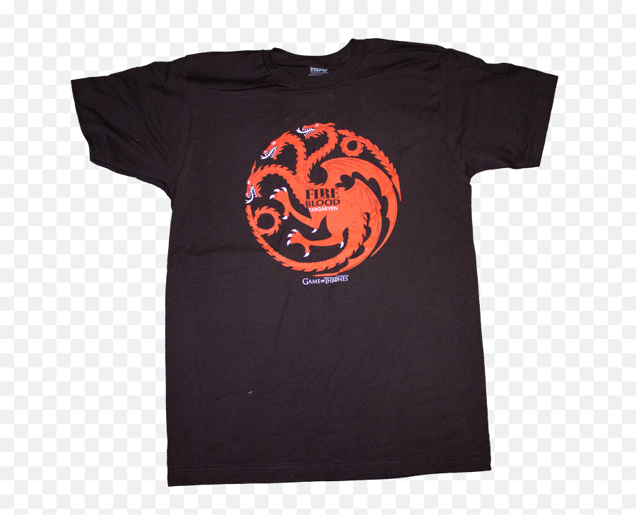 Game Of Thrones - Targaryen Male Tshirt M Emoji,Game Of Thrones Dragon Logo