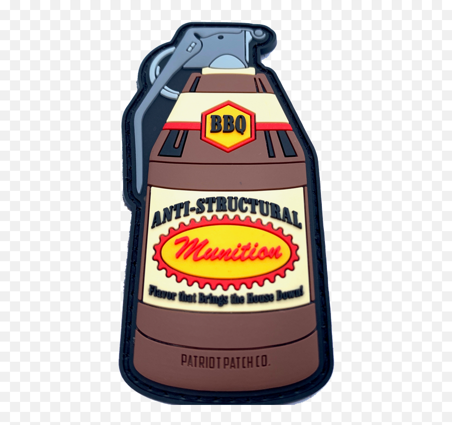 Bbq Sauce Grenade - Patch Emoji,Patriot Logo Wallpaper