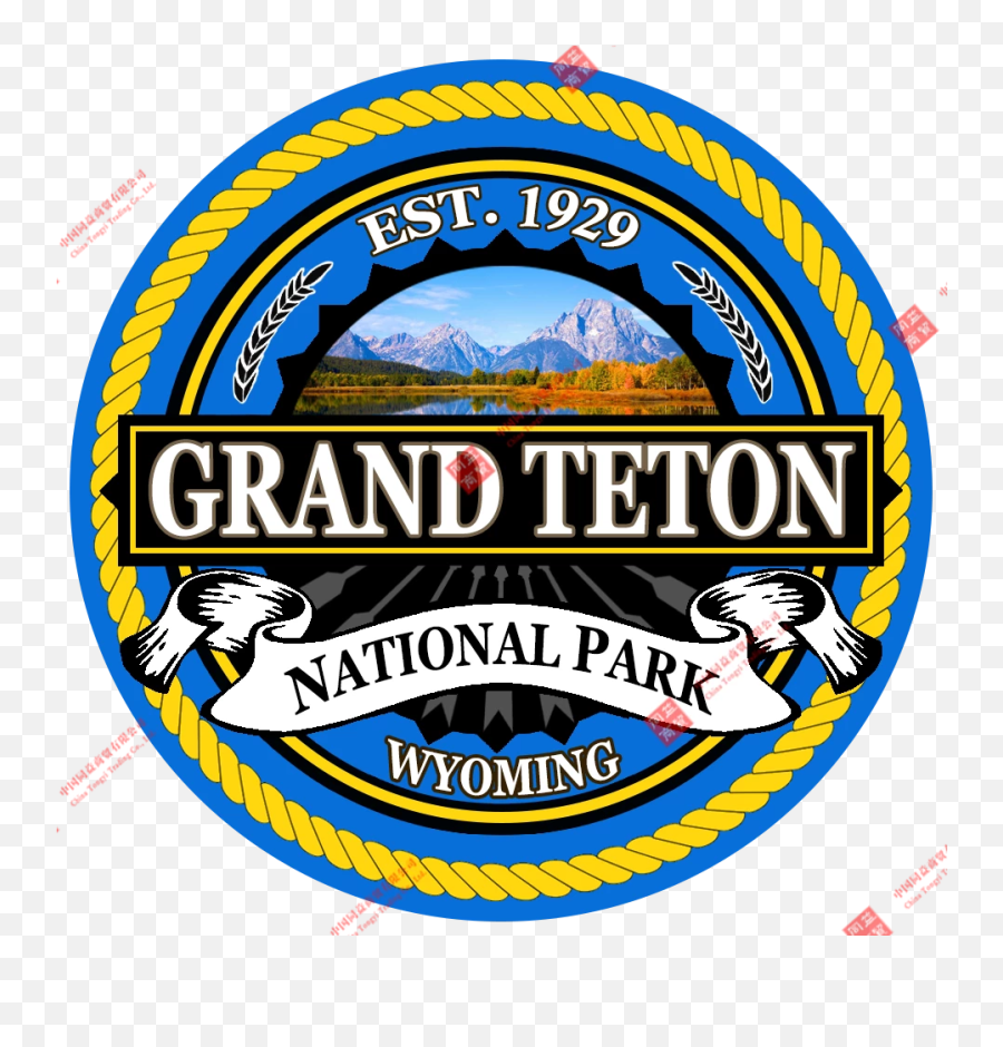 Grand Teton National Park Foil Laptop Applique Apparel Car Emoji,Car Logo Stickers