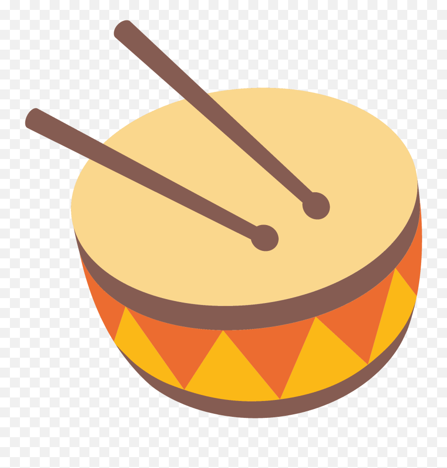 Drum Emoji Clipart Free Download Transparent Png Creazilla,Drum Sticks Clipart