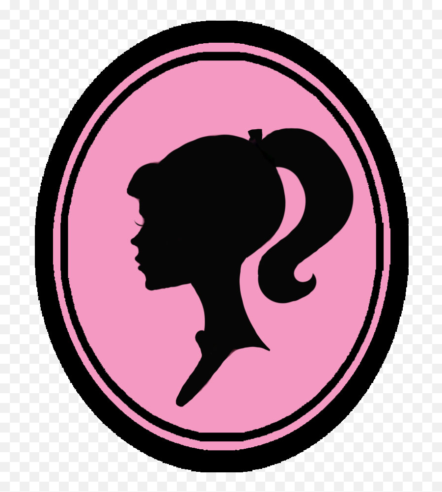 Clip Art Face - Head Barbie Logo Emoji,Barbie Logo