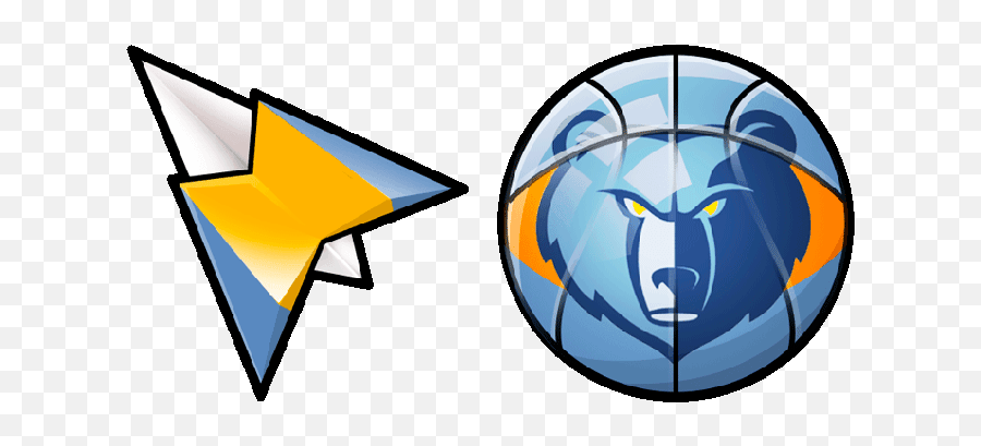 Memphis Grizzlies Cute Cursor - Language Emoji,Memphis Grizzlies Logo
