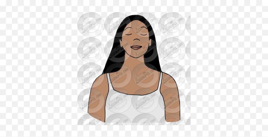 Calm Picture For Classroom Therapy Use - Great Calm Clipart For Women Emoji,Calm Clipart