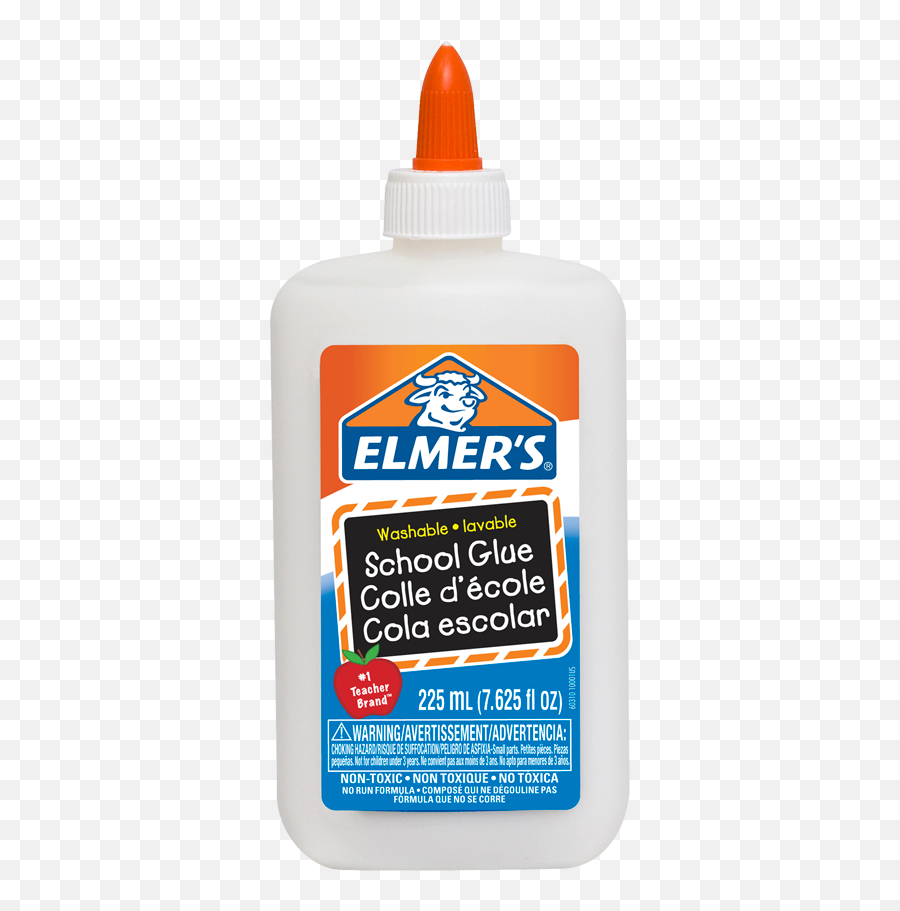 School Glue Washable 225ml - Elmeru0027s School Glue 120ml Elmers Emoji,Elmer's Glue Logo